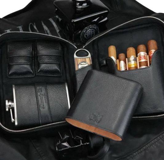 Havana Traveler - Black Leather