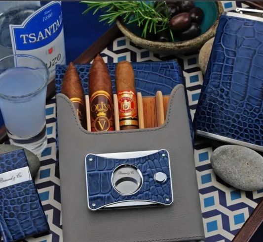 The "Elite Series 2" Cutter - Indigo Croco Pattern
