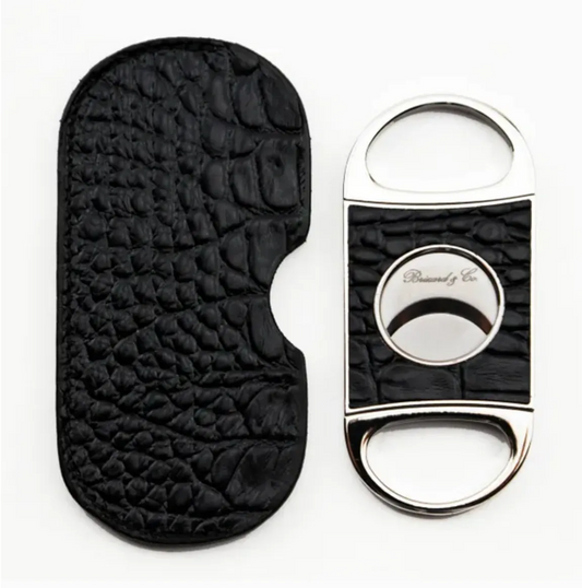 Double Guillotine Series 2 Cutter - Croco Pattern Black