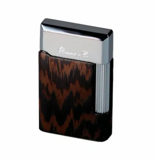The "Eternel" Double Soft Flame Lighter - Wenge