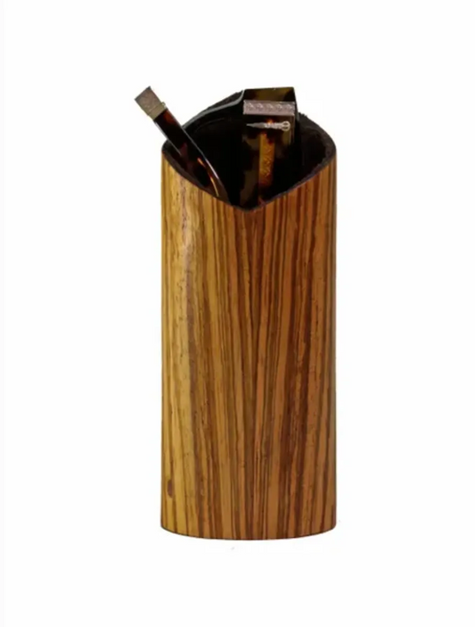 The Luxury Eyewear Stand - Zebrawood