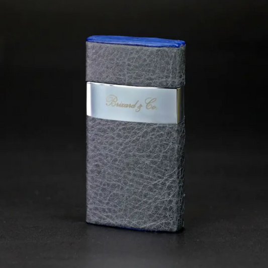 Venezia Lighter - Gray and Blue Leather