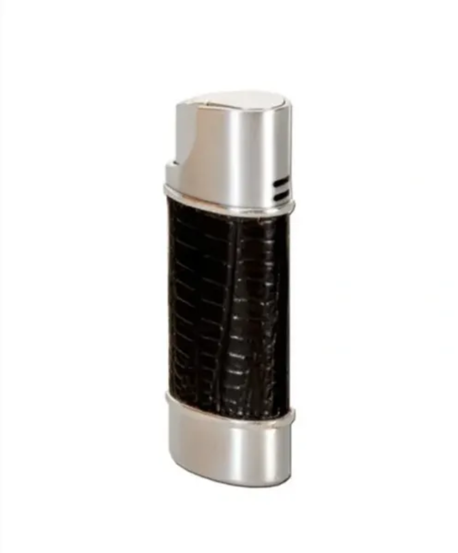 The "Nano" Lighter - Lizard Pattern Black