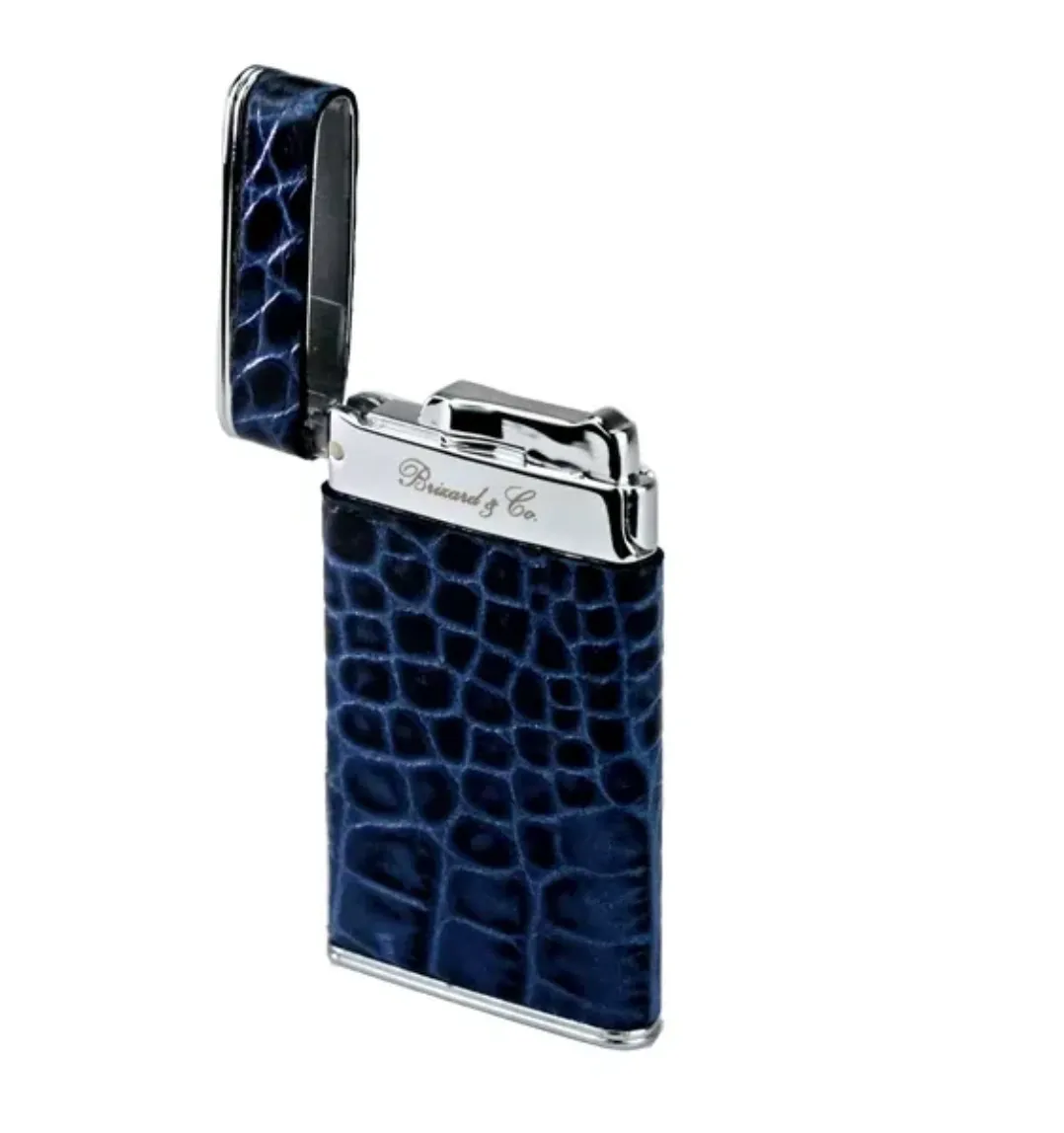 The "Sottile" Lighter - Indigo Croco Pattern