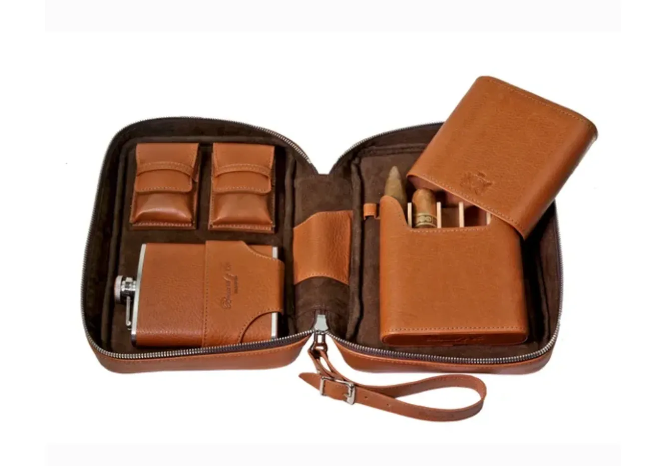 Havana Traveler - Tan Leather