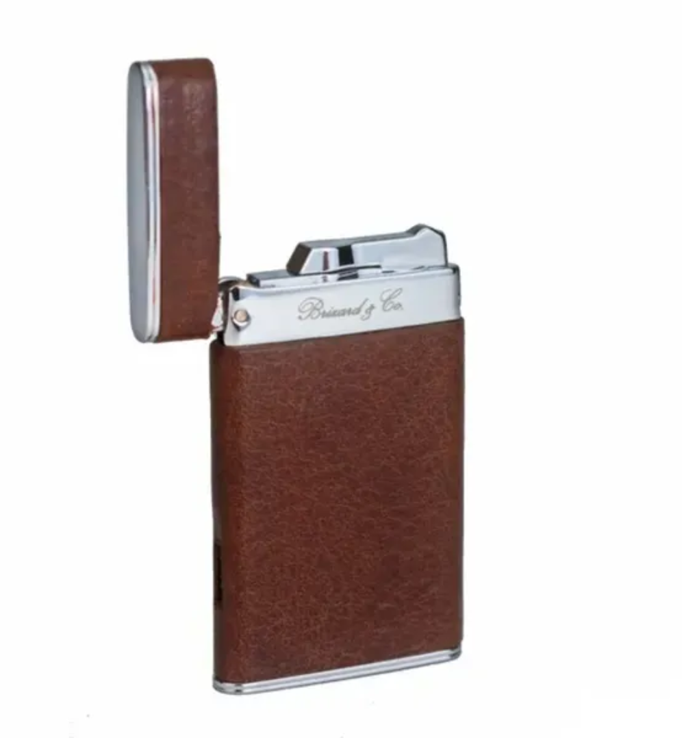 The "Sottile" Lighter - Antique Saddle Leather