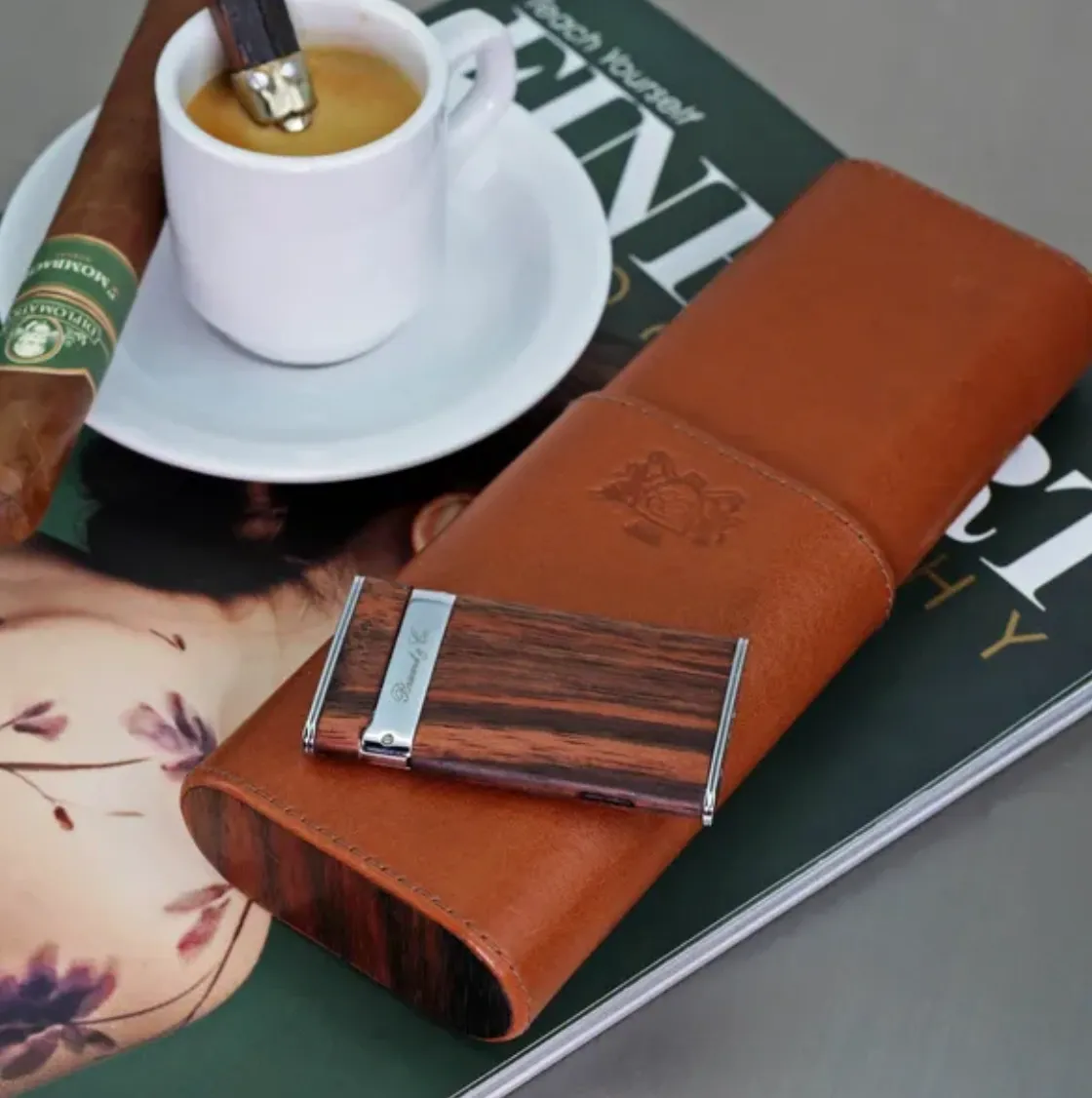 The "Sottile" Lighter - Macassar Ebony