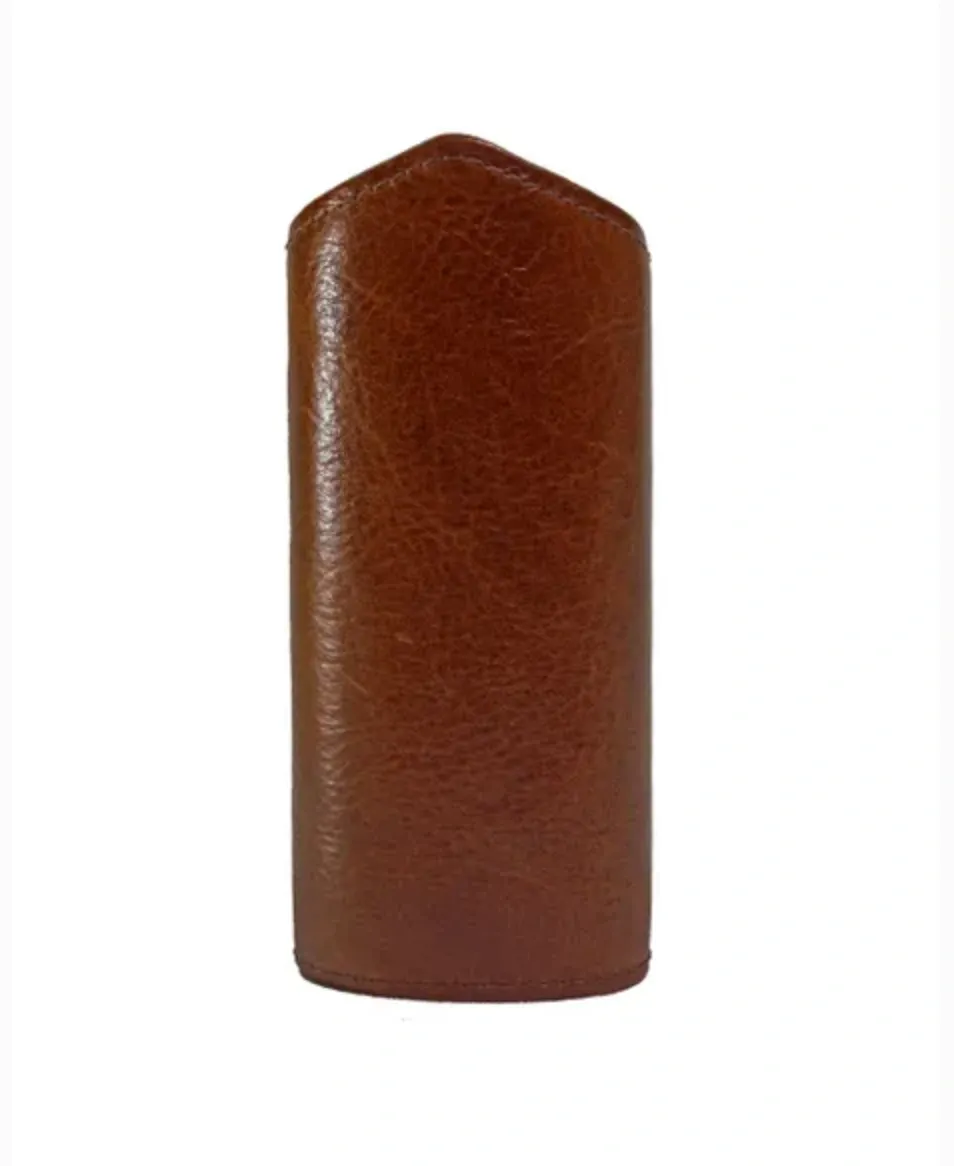 The Luxury Eyewear Stand - Antique Saddle Leather