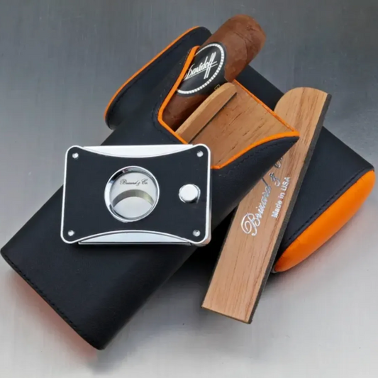 The "Elite Series 2" Cutter - Black Leather