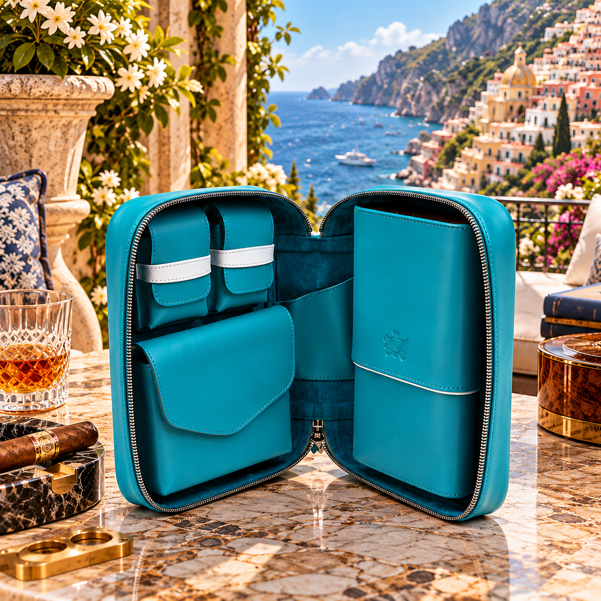 Havana Traveler (Valuables Pouch) - Positano Collection